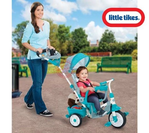 Little Tikes Rowerek Trójkołowy 4w1 Perfect Fit Niebieski