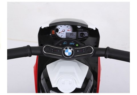 Motor na akumulator BMW S1000RR Trójkołowy Czerwony