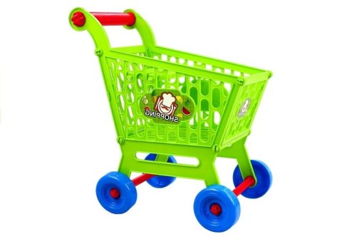 Wózek Sklepowy z Artykułami Spożywczymi