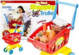 LeanToys Wózek marketowy koszyk Shopping Trolley