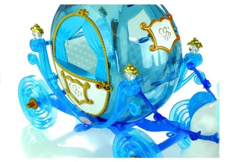 Zestaw Lalka w Karocy Koń do Czesania Niebieska