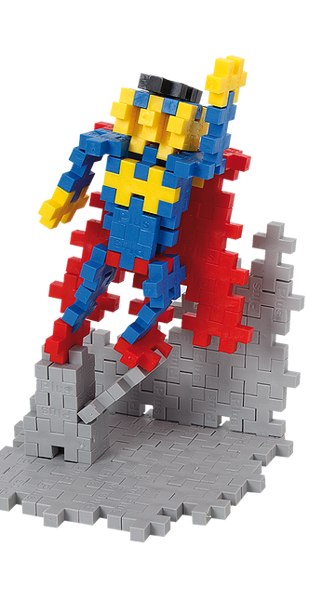 Plus-Plus, Mini Tuba Superman - 100 szt