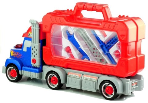 Rozkręcany Tir Walizka z Narzędziami Świeci Gra