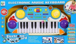 LeanToys Organki Keyboard Dla Małego Muzyka Niebieskie