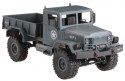 Ciężarówka wojskowa WPL B-14 (1:16, 4x4, 2.4G, LiPo) - Niebieski