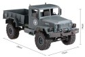Ciężarówka wojskowa WPL B-14 (1:16, 4x4, 2.4G, LiPo) - Niebieski