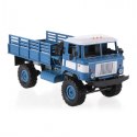 Ciężarówka wojskowa WPL B-24 (1:16, 4x4, 2.4G, LiPo) - Niebieski