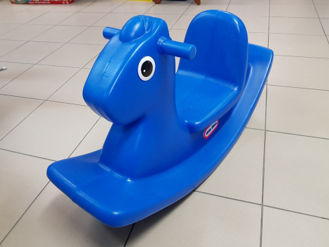 LT Bujak Koń na Biegunach konik Niebieski