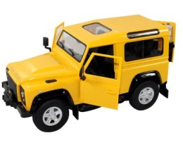 Land Rover Defender 1:14 RTR (zasilanie na baterie AA) - Żółty
