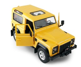 Land Rover Defender 1:14 RTR (zasilanie na baterie AA) - Żółty
