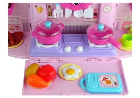Rozkładana Kuchnia W Walizce Palniki Akcesoria Róż
