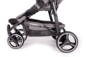 EASY TWIN 3.0 Baby Monsters wózek bliźniaczy - wersja spacerowa Black