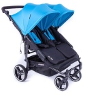 EASY TWIN 3.0 Baby Monsters wózek bliźniaczy - wersja spacerowa Turquoise