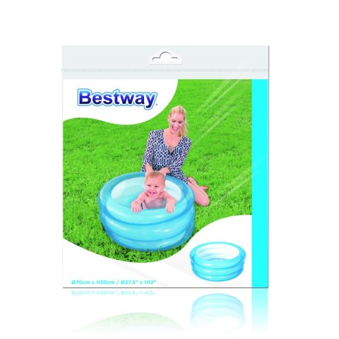 Bestway 51033 MINI BASENIK 70cmxH30cm NIEBIESKI