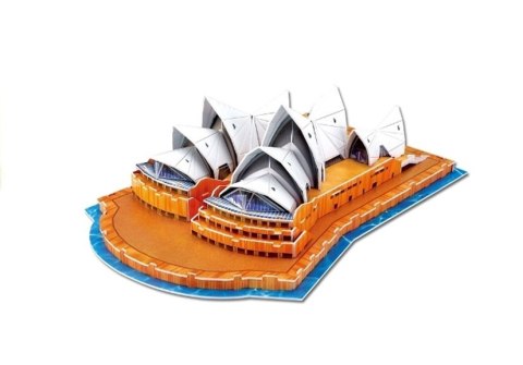 Puzzle 3D Model Do Zbudowania Opera w Sydney 58 el