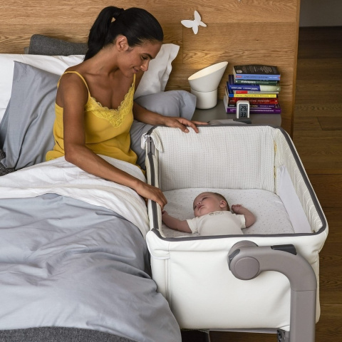Next2me Magic Chicco 0m+ łóżeczko dostawne - Candy Pink