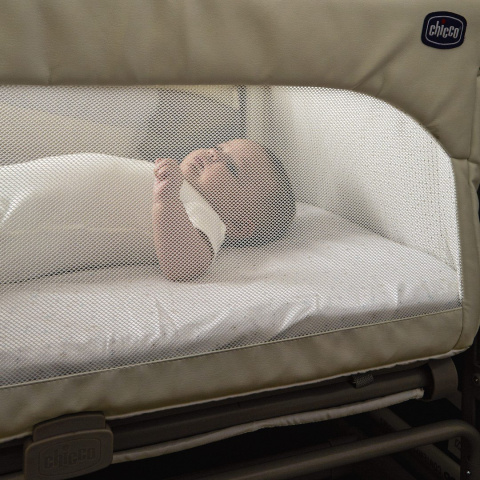 Next2me Magic Chicco 0m+ łóżeczko dostawne - Candy Pink