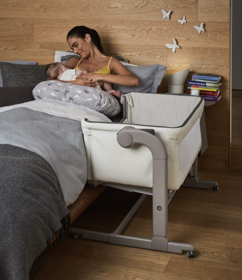 Next2me Magic Chicco 0m+ łóżeczko dostawne - Candy Pink