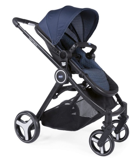 Trio Best Friend Comfort 0m+ 3w1 Chicco wózek wielofunkcyjny - Oxford