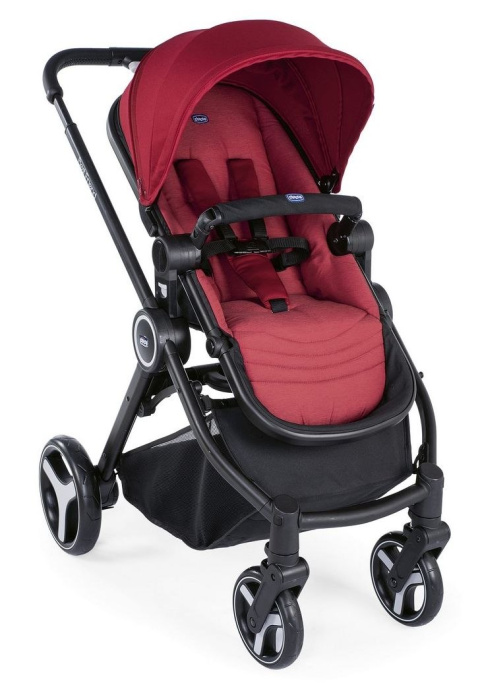 Trio Best Friend Comfort 0m+ 3w1 Chicco wózek wielofunkcyjny - Red