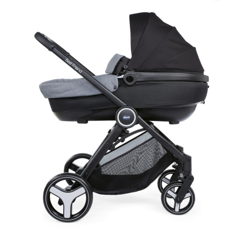 Trio Best Friend Comfort 0m+ 3w1 Chicco wózek wielofunkcyjny - Stone