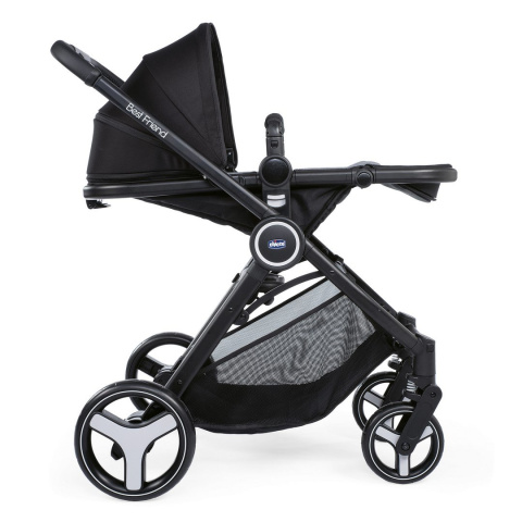 Trio Best Friend Comfort 0m+ 3w1 Chicco wózek wielofunkcyjny - Stone