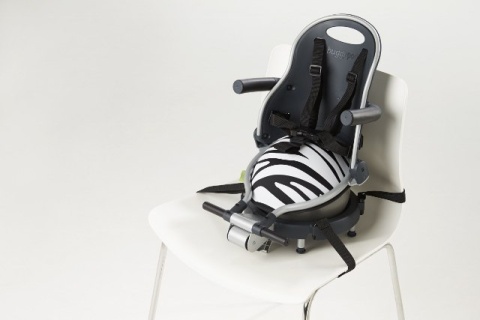 Buggypod Perle Zebra - siedzisko które pasuje do dostawek Lascal BuggyBoard Maxi lub Bugaboo Wheeled Board