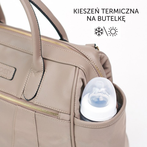 EMMA JOISSY to pojemna, torba dla mamy w modnej odsłonie - Taupe