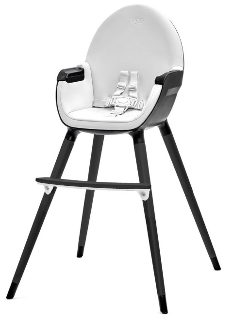 FINI Full Black 2w1 KinderKraft krzesełko do karmienia od 6 m do 5 lat
