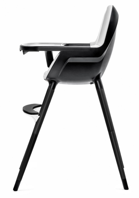 FINI Full Black 2w1 KinderKraft krzesełko do karmienia od 6 m do 5 lat