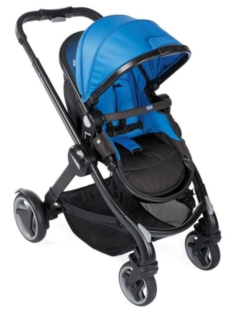 FULLY Chicco 2w1 wózek głeboko-spacerowy 0m+ Red Passion