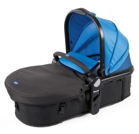 FULLY Chicco 2w1 wózek głeboko-spacerowy 0m+ Power Blue