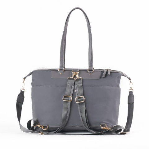 LUNA 2w1 JOISSY to połączenie torby i plecaka dla mamy - Dark Grey