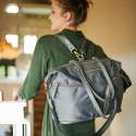 LUNA 2w1 JOISSY to połączenie torby i plecaka dla mamy - Dark Grey