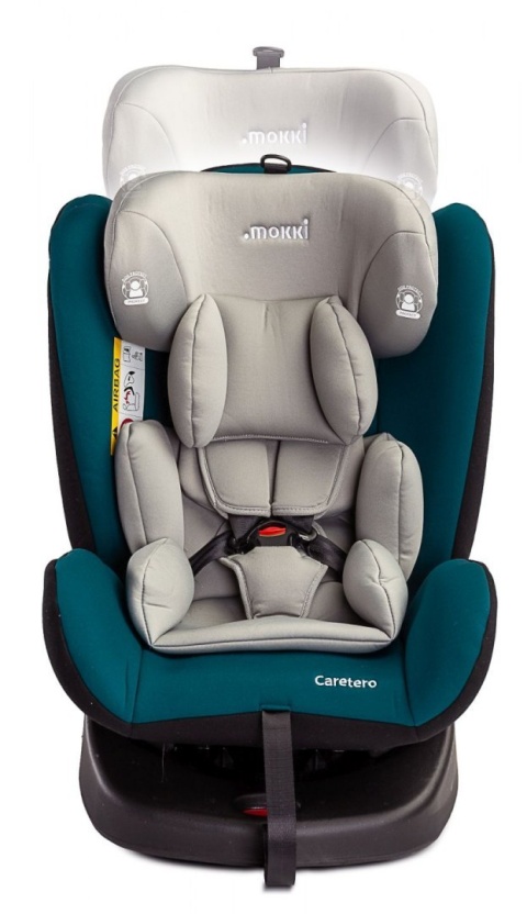 MOKKI SPS Caretero fotelik samochodowy 0-36 kg - DARK GREEN
