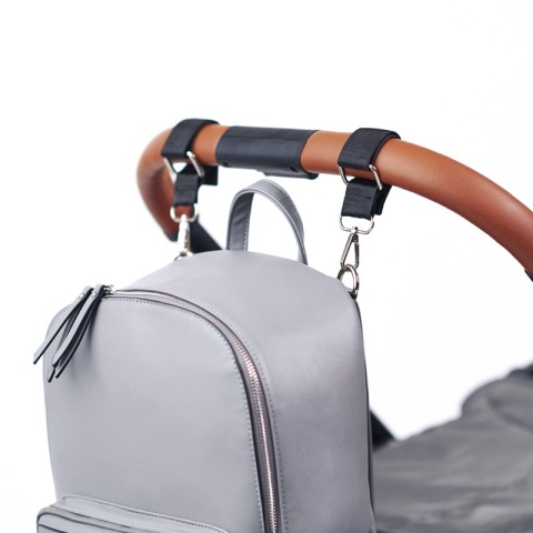 MOON JOISSY Plecak został zaprojektowany by spełniać potrzeby nowoczesnych oraz aktywnych rodziców - Light Gray