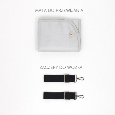 MOON JOISSY Plecak został zaprojektowany by spełniać potrzeby nowoczesnych oraz aktywnych rodziców - Light Gray