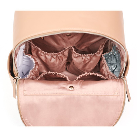 MOON JOISSY Plecak został zaprojektowany by spełniać potrzeby nowoczesnych oraz aktywnych rodziców - Nude