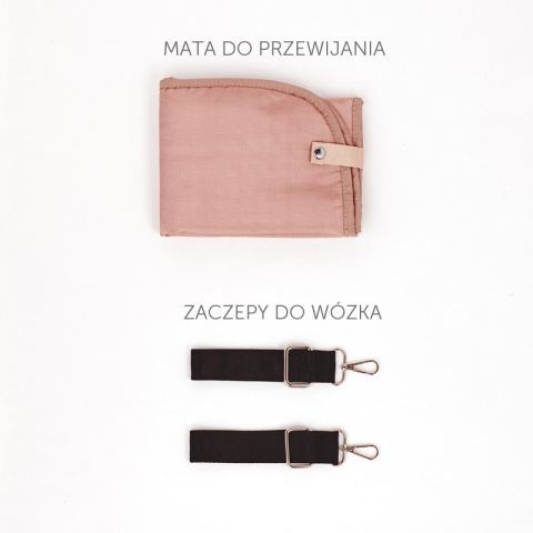 MOON JOISSY Plecak został zaprojektowany by spełniać potrzeby nowoczesnych oraz aktywnych rodziców - Nude