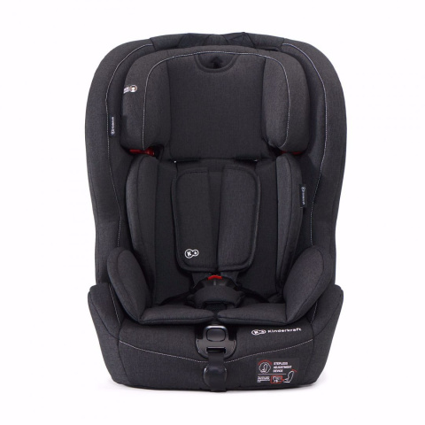 SAFETY-FIX KinderKraft fotelik samochodowy 9-36kg z systemem ISOFIX - Black