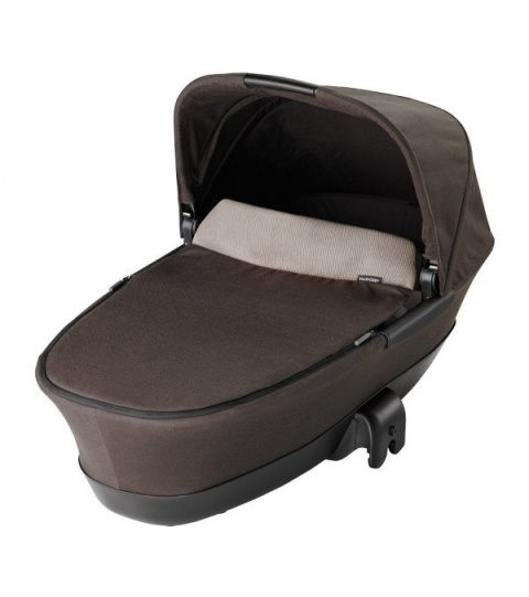 Stella 3w1 wózek wielofunkcyjny Maxi-Cosi z fotelikiem pebble+ i śpiworkiem - EARTH BROWN