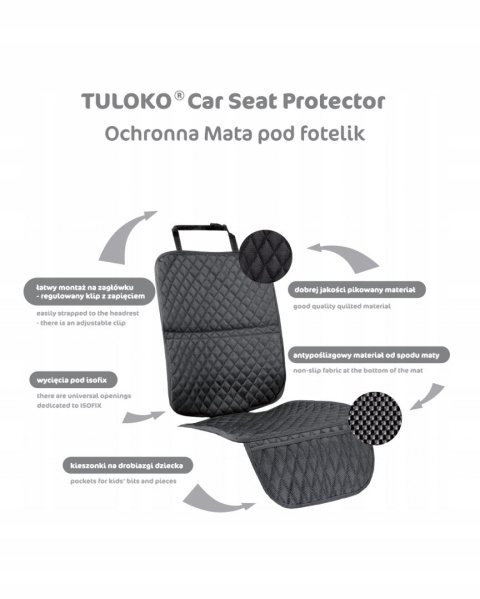 Mata pod fotelik TULOKO