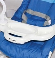 DREAM TIME Bertoni Lorelli leżaczek dla dzieci - granatowy pingwin