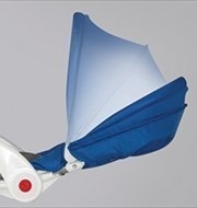 DREAM TIME Bertoni Lorelli leżaczek dla dzieci - granatowy pingwin