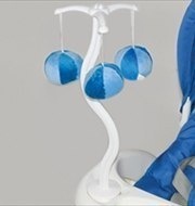 DREAM TIME Bertoni Lorelli leżaczek dla dzieci - granatowy pingwin