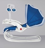 DREAM TIME Bertoni Lorelli leżaczek dla dzieci - różowa dziewczynka