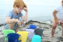 Składane wiaderko do wody i piasku Scrunch Bucket - Ciemny Szary