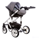 MAGNETICO 3w1 Paradise Baby wózek wielofunkcyjny z fotelikiem KITE 0-13kg - Polski Produkt - MG-2