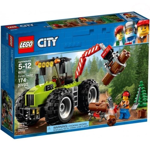 LEGO CITY 60181 TRAKTOR LEŚNY