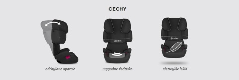 SOLUTION X Cybex 15-36kg fotelik samochodowy 4 **** ADAC